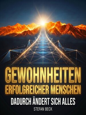 cover image of Gewohnheiten erfolgreicher Menschen
